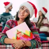 Noel Advent Takvim Makyaj Araçları Geri Sayım Takvim Hediye Kutuları Tatil Ruj Göz Farı Kapatıcıları Kozmetik Hediye 240508