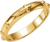 316 roestvrij staal religieuze anillo rozenkrans ring goud zilver elegant stijlvol katholieke kruisbeeld biddende spinner rozenaars sieraden wi9764850