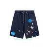 Maschile galieriy doiptt shorts designer casual Molte stelle hanno le stesse lettere di design graffiti dipinti a mano Capris e