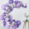 Décoration de fête 1 Set Balloon DIY Épaissifié Augmentation de la chaîne d'atmosphère Présentation de la scène