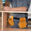 Waist Bags Electrician Tool Belt Pouch Bag Screwdriver Kit Repair Holder Leather Storage