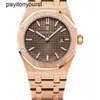 Designer Audemar Pigue Watch APF Factory 67650or Royal Oak Ladies 33mm Quartz Rose Gold