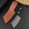 Rosewood rosso lama d2 di alta qualità/g10 g10handle coltelli dritti esterni da pesca tattica a lama fissa coltelli da cucina da cucina