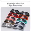 Солнцезащитные очки женщин 2024 Дизайнер Y2K Стимпанк Форма Форма Мужские солнцезащитные очки