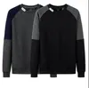 Chandails masculins 2024 Automne vendant du coton Raglan Sweat Sweat à capuche à manches longues à manches longues