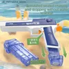 Sandspiel Wasser Spaß 2024 Sommer Hot M416 Gun Electric Pistol Schießen Spielzeug Vollautomatisch Outdoor Beach Childrens de Agua Geschenk Q240408