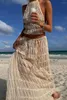 Robes décontractées Boho Inspired Beach Dress Femmes Sexy Sexy Sumy Summer Elastic Wistr Maxi Girl Party