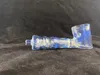 Nouveau design secret blanc proxy narguilé fumeurs pipeconcesions uniquement de la vente de verre bienvenue sur commande