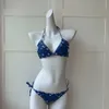 Damskie stroje kąpielowe Summer Bikini Swimsuit Style plażowy styl haftowe hafty