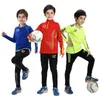 Trikots Custom Kids Winter Jacke Outdoor Sportswear Tracksuit Long Sleeves Tracksuit Fitness Running Sports Jogging Football Tracksuit H240508