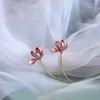 Broches broche de flores vintage para lotus jóias para joalhas de gabinete de garoto de fivela de fivela acessórios
