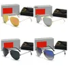 Desenvolvimento de designer de alta qualidade Homens homens gama clássica de óculos de aviador lentes de modelo de ponte dupla de ponte dupla de moda adequada para a praia de pesca óculos 9411