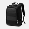 Backpack Travel d'affari per uomini BASS per computer di grande capacità Multifunzionale impermeabile da 15,6 pollici Laptop