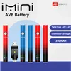 Wholesale Original Imini AVB Button Battery 380mah Disposable Vape Pen 510 Battery Variable Voltage Preheating for 350mAh Diaposable 510 Thread Battery FR US hot