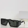 Designer rektangulära solglasögon med metallram och transparenta ben parade med högupplösta polyamidlinser BP102 BP103 Kvinnor och mens lyxiga solglasögon