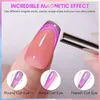 Gel à ongles Makartt Holographic Cat Polon avec un bâton d'aimant 9d trempage des flashs doubles effet dopamine Q240507