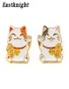 K356 Lucky Cat schattige metalen emailpennen en broches voor rapelpen rugzakzakken badge cool cadeaus 1 pcs67479897458298