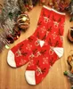 Calzini di Natale in cotone Cartunato Stampa calzini divertenti inverno caldo per festa Capodanno da uomini lunghi donne carine2997608