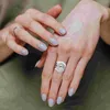 Armbanduhren 1PC Women Finger Watch Casual Lady Quartz Ring