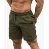 Herr shorts gym fitness träning casual shorts mens bodybuilding joggers muskel tröjor sommar snabb torr cool fling strand korta byxor y240507