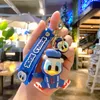 Fashion Cartoon Movie Character Keychain Rubber And Key Ring For Backpack Jewelry Keychain 53027