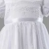 Christening dresses Nimble Baby Girl Dress Baptism Christian Wear First Communion for Vesido Infant Bautizo Clothes Q240507