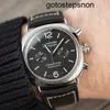 Merkpolhorloge Panerai Mens Radiomir Serie 42 mm diameter Automatische mechanische kalenderdisplay Fashion Casual Watch Naam PAM00369 Watch