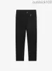 Najwyższe poziomy Buurberlyes designerskie spodnie dla kobiet mężczyzn Mężczyzny Sprężyny/Summer Button Pocket Mens Proste proste spodni z oryginalnym logo