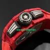 RM Luxury horloges Mechanical Watch Mills Watch Men's Series RM11-03 Red Magic NTPT Limited Edition Tourbillon Full Hollow Automatic Mechanical Set ST6A