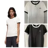 Damen T-Shirts Baumwoll-Blend-T-Shirt Anagram Tanktop-Shorts Designer Nylon Yoga Anzug Crew Nackenhülle Sport Damen Solid Elastic Femme