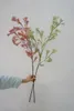 Fleurs décoratives plantes artificielles de balcon floral décor de longue branche asperges de fougère décoration de la maison douce simulation de colle bambou plante verte