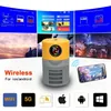 Projectoren YT400 Large Screen Projector WiFi Android iOS Mobile Same Screen Movie Entertainment HD Project Home Theatre Slaapkamer J240509