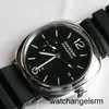 Pilot Wrist Watch Panerai Radiomir Series Mécanique Calendrier Swiss Watch Shows Men de luxe Men de luxe 47 mm Disque noir Pam00323