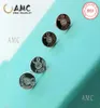AMC 925 Серебряная серебряная любовь Классическая сердец -хризлы круглы