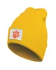 Fashion Clemson Tigers logo Winter Ski Beanie Skull Hats Brim football College Football Playoff 2018 National s Logo Flag8207175