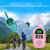 Jouet walkie 2pcs cadeau extérieur rose fort et signale usb talkie enfants enfants bleus pour sfscc rechargeable