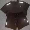 Sportswear Sport's Men's Activewear Tech Suit Designer Tracksuit Suit Short Twirts Twirt T-shirt de gymnase de gym