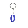 Anneaux clés Purple grandes lettres porte-clés porte-clés tags cadeaux de chariot de sac de cade
