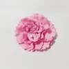 Клипы для волос 11 см ткань Большой пион белый розовый красный цветок для женщин Девочки Clip Barrette Clamps аксессуары для головных уборов