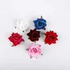 Fleurs décoratives couronnes 5 pièces fausses roses tête fleurs de soie pour le scrapbooking de mariage fleurs décoratives de Noël décorations de maison fleurs artificielles