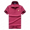 Qualitätsmarkengeschäft Standingkragen Baumwolle Stickerei Polo Tracksuit Shirts Herren Polo -Shirts Designer Shirt