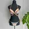 Frauen Badebekleidung 3 Stück Bikini Frauen Badeanzug 2024 Frauen Strandkleidung Schwimmanzug Bade -Set Rock Sarong Biquini