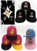 Fashionwhole Hip Hop Caps Snapback Custom Logoletter Flat Brim Hip Hop Unisex Baseball Hat Ajustement Taille9083791