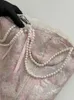 Basis Casual jurken Tweede stuk jurk Franse elegante lolita jurk modieuze zoete luxe baljurk parel ketting feestje mouwloze jurk 2000s esthetiek n