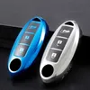 Bilnyckel TPU-bil Remote Key Case Cover Holder Shell för Nissan Qashqai X-Trail T32 T31 JUKE J10 J11 Sparkar Tiida Pathfinder Note Infiniti T240509