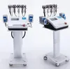 6 en 1 40k Liposucture ultrasonique Cavitation Slimming Machine Tripolar Sixpolar Bipolar Vacuum RF Machine DHL3111880