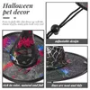 Dog Abbigliamento 2 pezzi copricapo per animali domestici Funny Hat Witch Halloween Decor Party