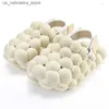 Slipper Slippers Femmes Bubble Tlides Funny Massage Ball With Charms for Kids Platform Stress Relief Sandals House Q240409