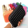 Lady Night Bag for Women Weave Party Fap Bolsa Bolsa de ombro feminina Bolsa de higiene pessoal 201Z