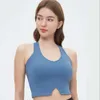 Lu Bra Yoga Align Tank Top European och American Size Sports Yoga Bra Pending Fiess Running Vest Underwear for Women Lemon ll Workout Gy